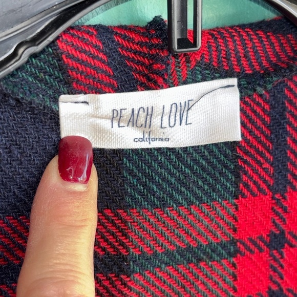 Peach Love size medium oversized cardigan shawl - Picture 9 of 9